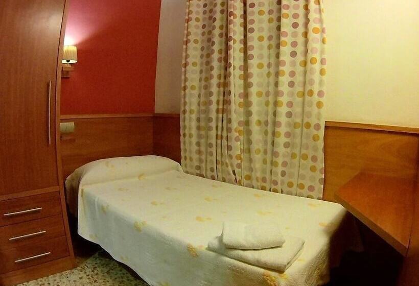 标准单人间共用浴室, Hostal Galicia Cardedeu