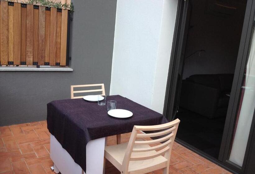 Апартаменты 1 Спальня с Террасой, Apartaments I Habitacions Can Morera Olot
