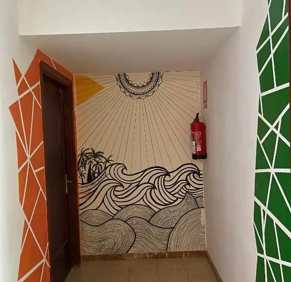 バス共有のスタンダードルーム, Lagarto Hostel Tenerife