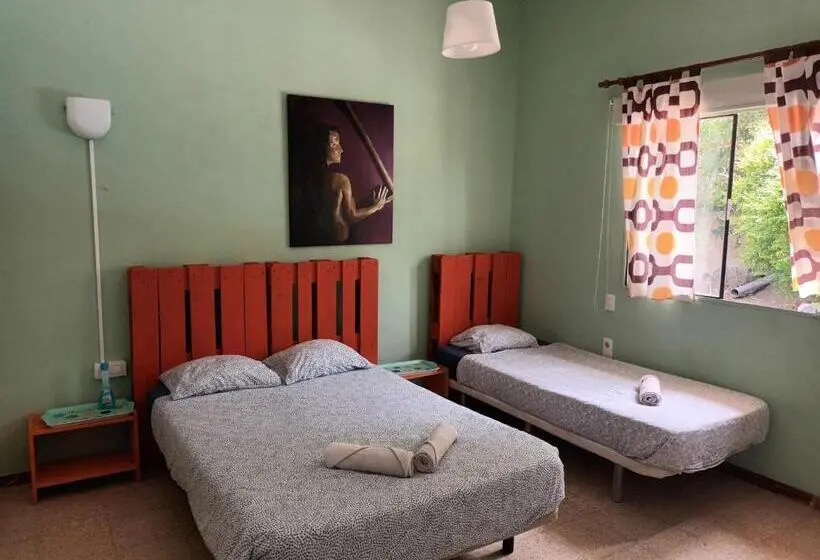 バス共有のスタンダードルーム, Lagarto Hostel Tenerife