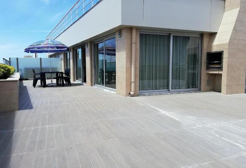 آپارتمان 1 خوابه با تراس, Apartamentos Turisticos Da Nazare