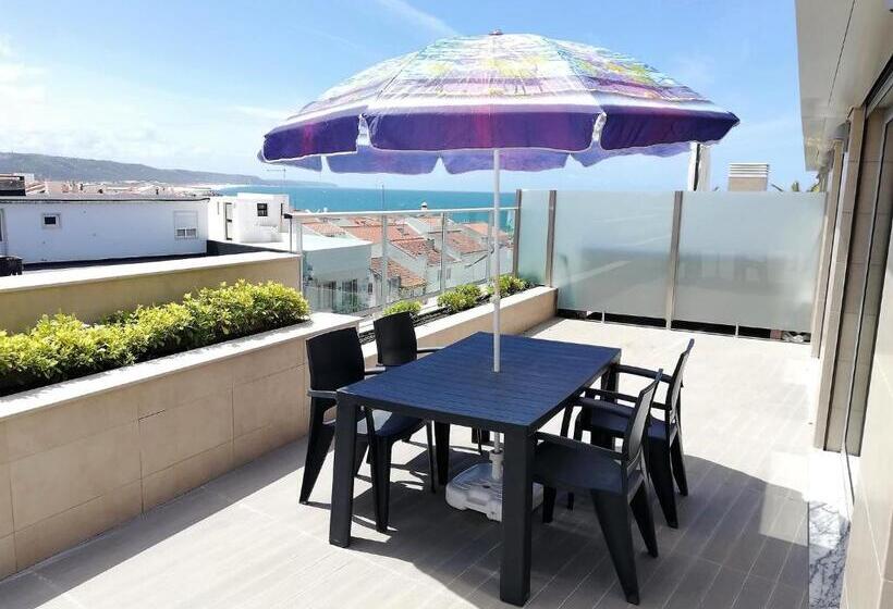 آپارتمان 1 خوابه با تراس, Apartamentos Turisticos Da Nazare