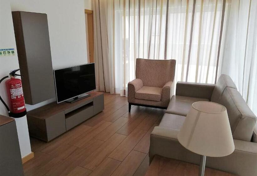 آپارتمان 1 خوابه با تراس, Apartamentos Turisticos Da Nazare