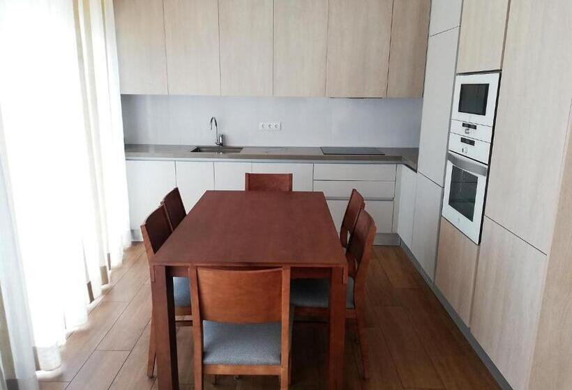 آپارتمان 1 خوابه با تراس, Apartamentos Turisticos Da Nazare