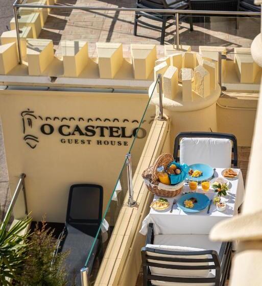 اتاق استاندارد با بالکن و چشم‌انداز دریا, Castelo Guest House