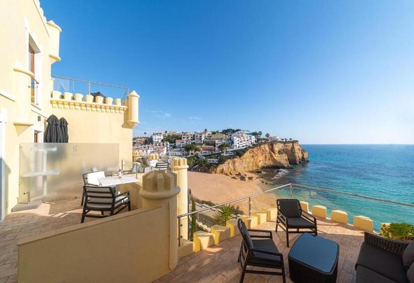 اتاق استاندارد با تراس و چشم‌انداز دریا, Castelo Guest House