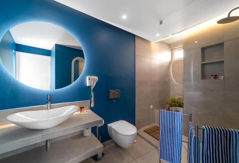 اتاق استاندارد با تراس و چشم‌انداز دریا, Castelo Guest House