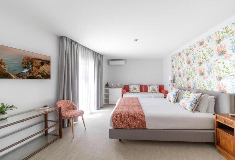 اتاق استاندارد با بالکن و چشم‌انداز دریا, Castelo Guest House