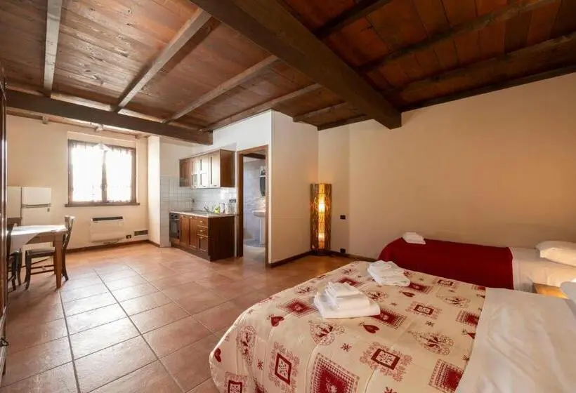 キングサイドベッドのスタンダードワンルーム, Agriturismo Di Sordiglio