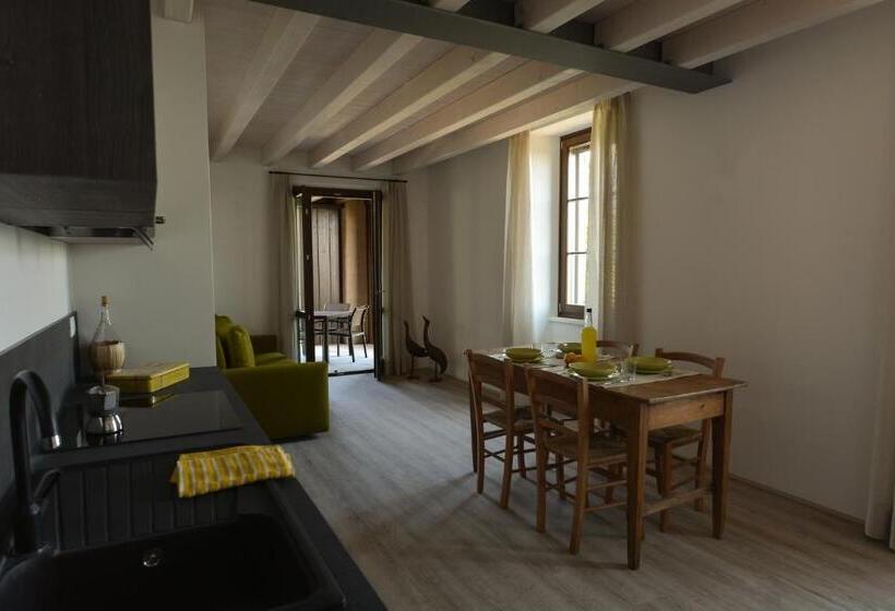 Апартаменты 1 Спальня с Балконом, Cascina Varini