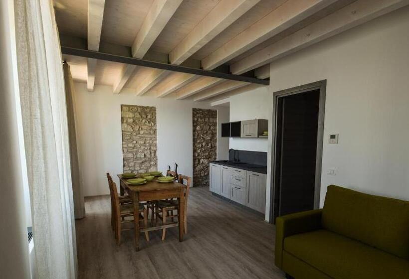 Апартаменты 1 Спальня с Балконом, Cascina Varini