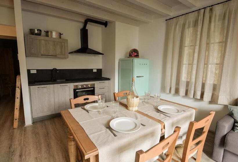 Апартаменты 1 Спальня Нижний Этаж, Cascina Varini