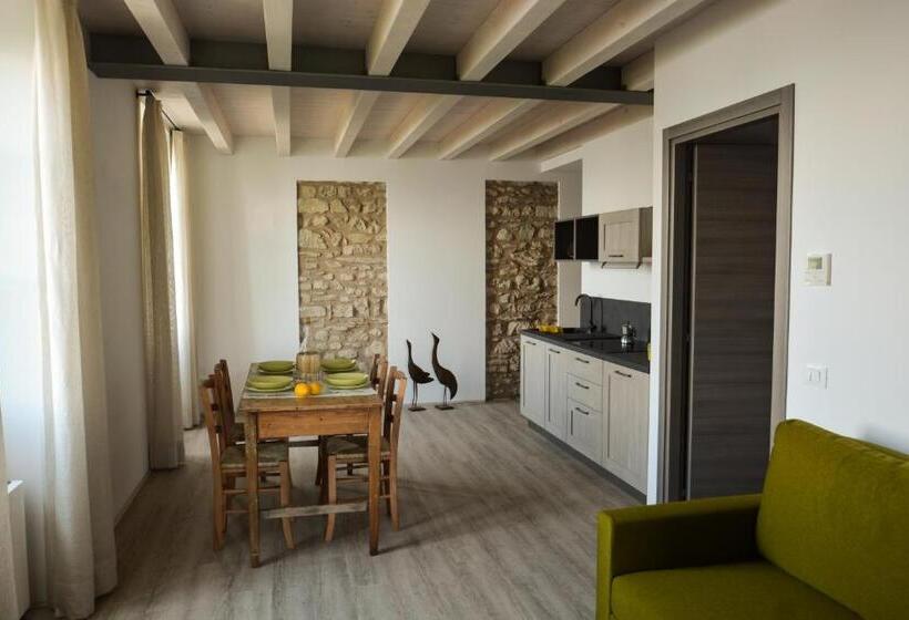 Апартаменты 1 Спальня с Балконом, Cascina Varini