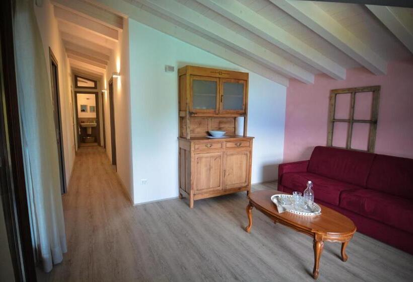 Апартаменты 2 Спальни с Террасой, Cascina Varini