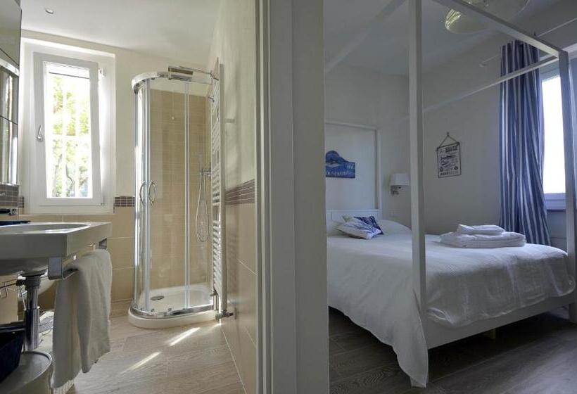 غرفة ديلوكس سرير كينج, Villa Porto Sul Magra