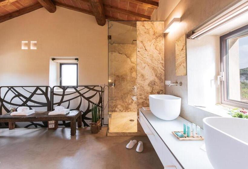 침실 1개 디럭스 아파트, Torre Di Baratti Bio Resort