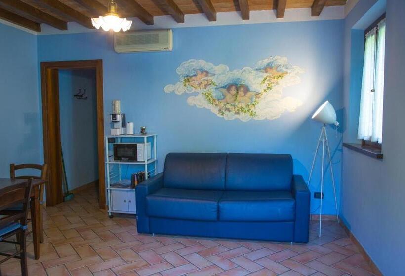 شقة غرفة نوم واحدة بالطابق الأرضى, Agriturismo Il Brugnolo