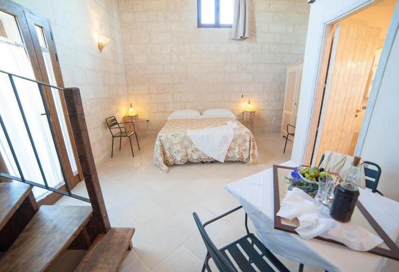 סוויטה משפחתית, Agriturismo La Palascìa Masseria Agreste