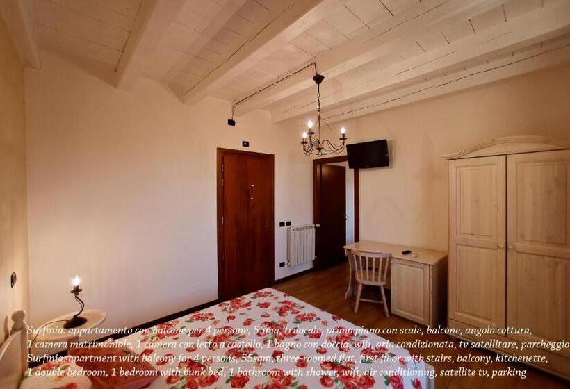 침실 1개 발코니 아파트, Agriturismo Da Giovanni