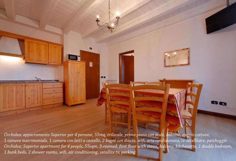 침실 1개 수피리어 아파트, Agriturismo Da Giovanni