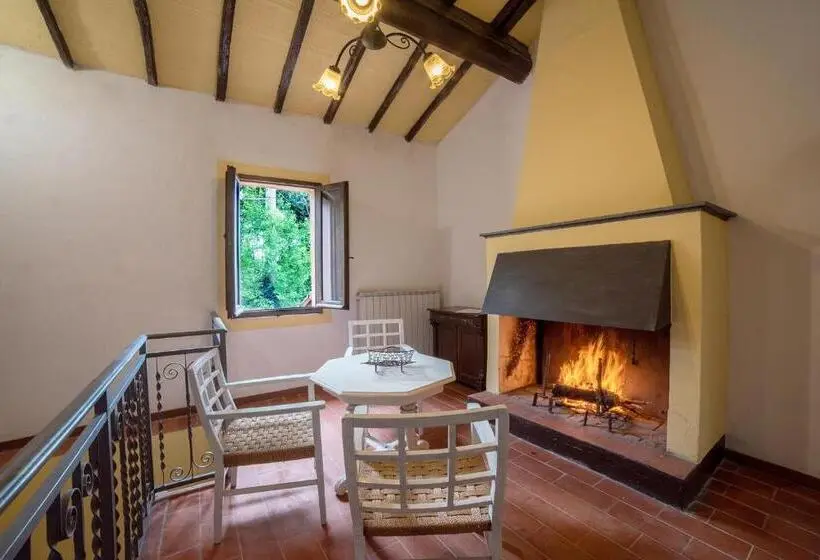 Villa 1 Makuuhuone Puutarhanäkymä, Tenuta Di Caiolo