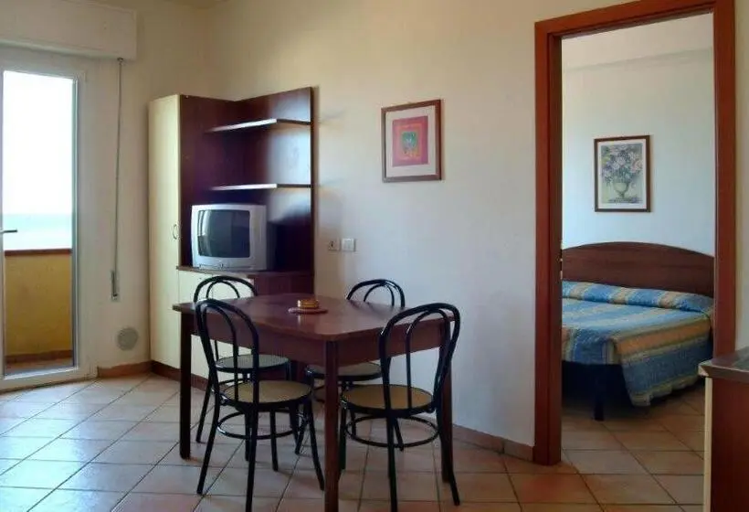 آپارتمان 1 خوابه با بالکن, Residence Carioca
