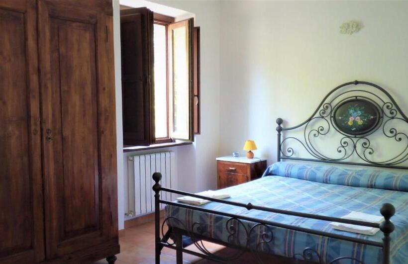 带1个卧室带花园景观的公寓, Agriturismo Gli Ippocastani