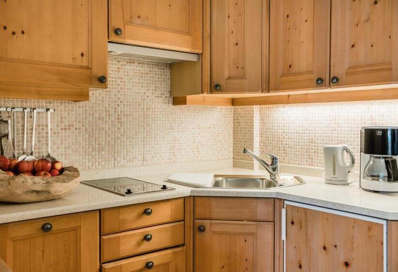 带1个卧室的公寓, Naturresidence Dolomitenhof