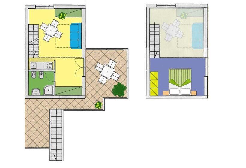 סטודיו סטנדרט עם מרפסת, Residence Borgomare
