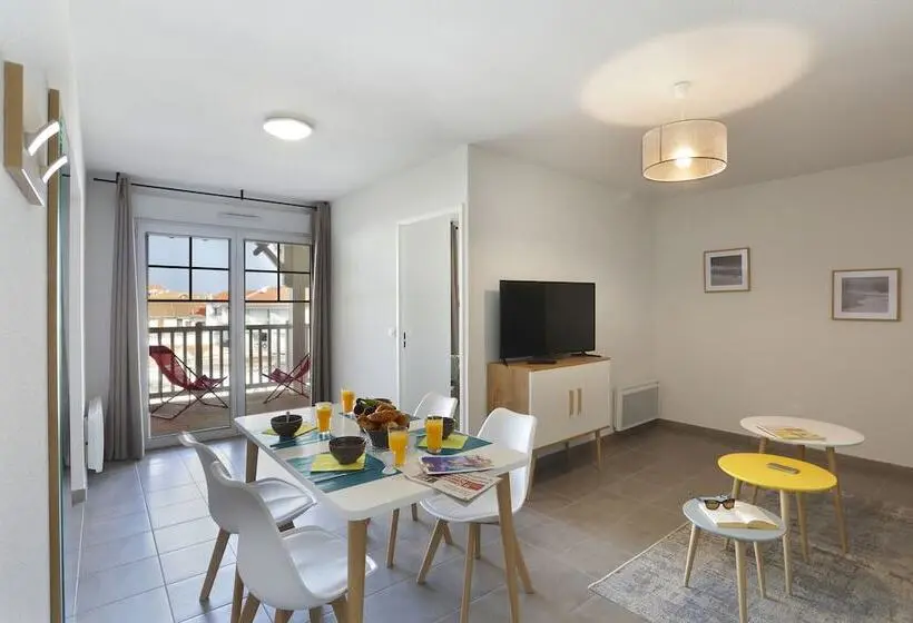 1ベッドルームアパートメント, Résidence Néméa Le Marché De La Plage