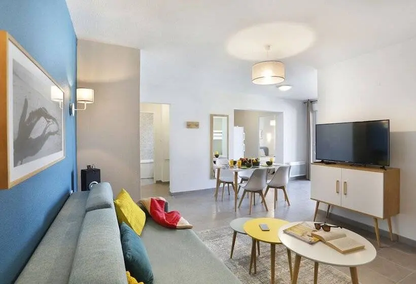 2ベッドルームアパートメント, Résidence Néméa Le Marché De La Plage