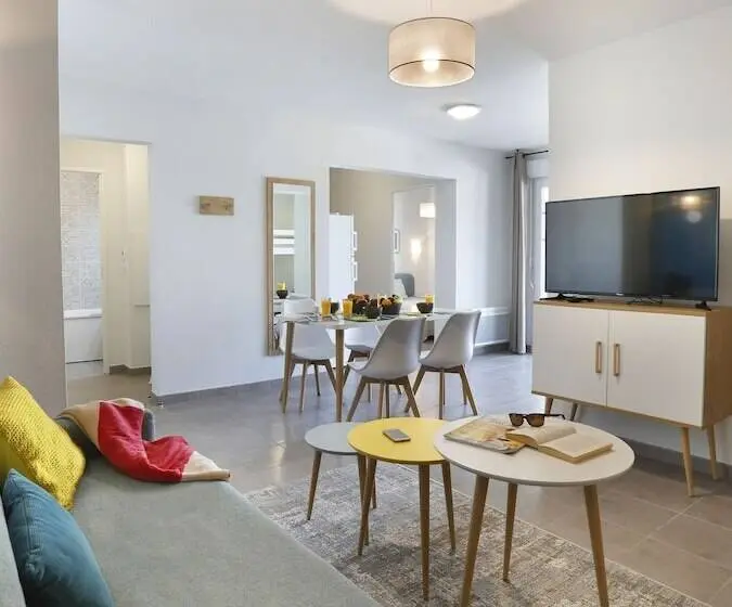 2ベッドルームアパートメント, Résidence Néméa Le Marché De La Plage