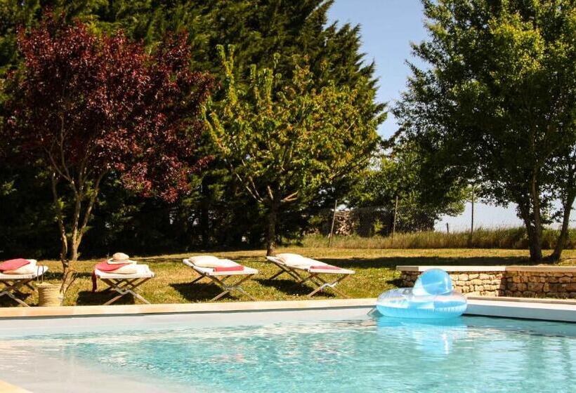 标准间带游泳池, Le Clos Du Vallon Des Courances