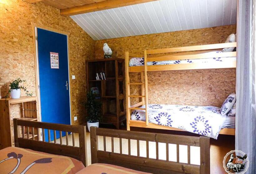 4인용 스탠다드 룸, Parc Animalier Du Hérisson