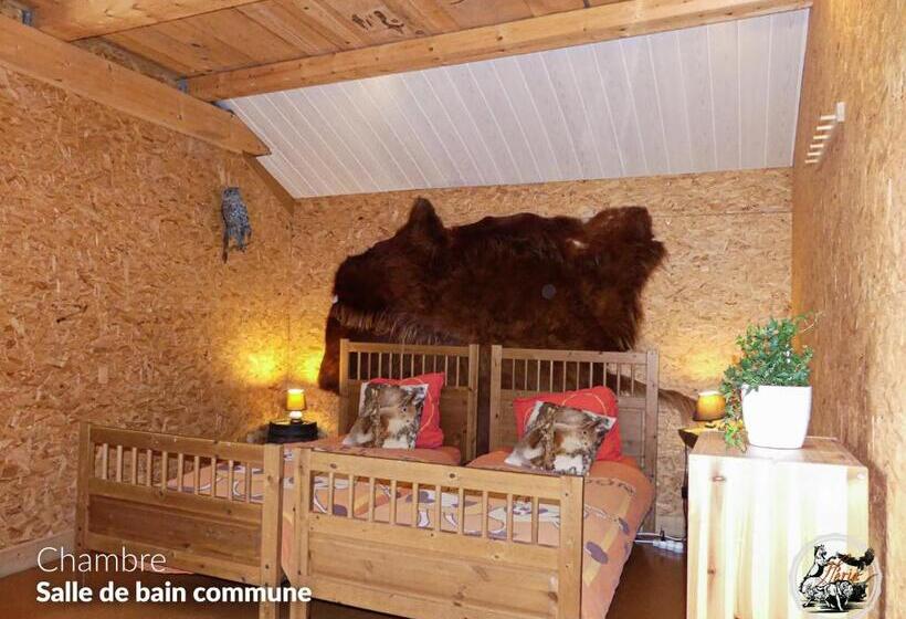 4인용 스탠다드 룸, Parc Animalier Du Hérisson