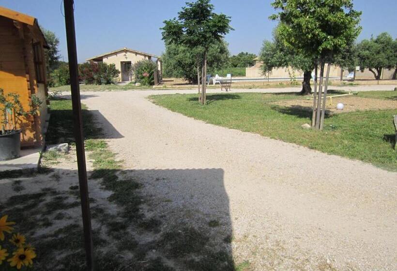 シャレー1寝室, La Grange De Campaulise   Camping à La Ferme   Hébergements   Mont Ventoux