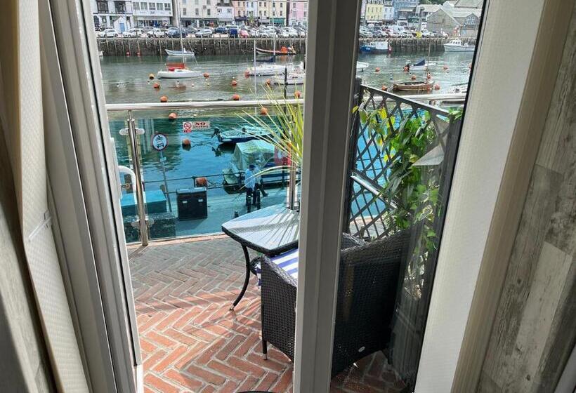 オーシャンビューデラックスルームバルコニー付き, Shellseekers Guest House