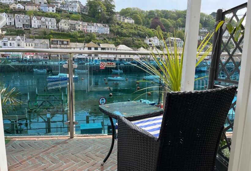 オーシャンビューデラックスルームバルコニー付き, Shellseekers Guest House