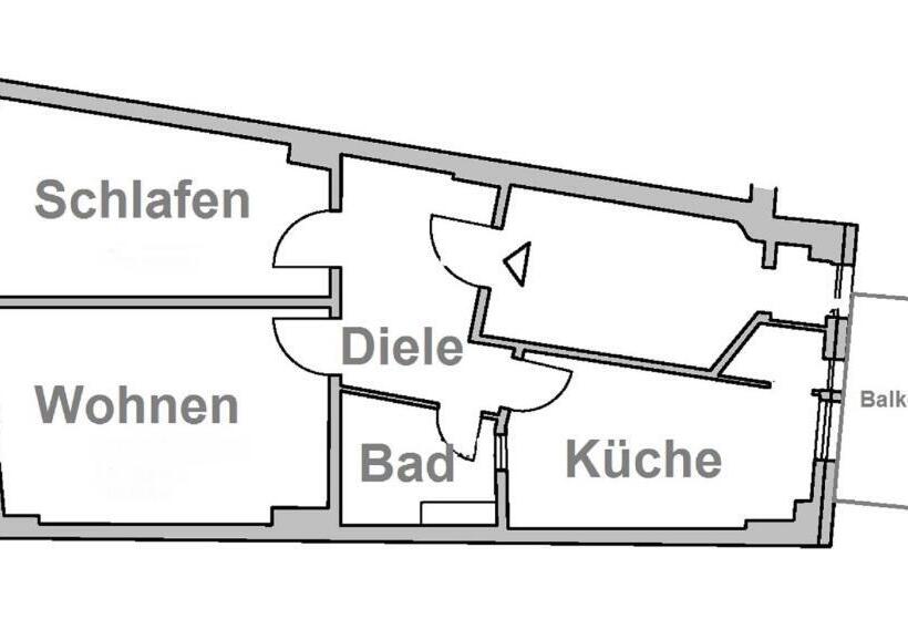 Апартаменты Deluxe 1 Спальня, Carl.22 City Appartements