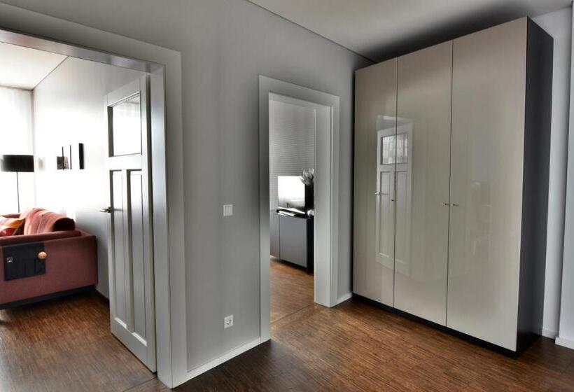 1ベッドルームのデラックスアパートメント, Carl.22 City Appartements