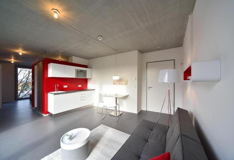 침실 1개 가든 전망 아파트, Loft Apartments