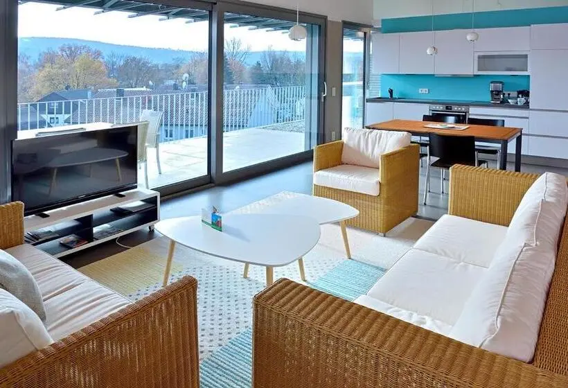 １ベッドルームペントハウスアパート, Loft Apartments