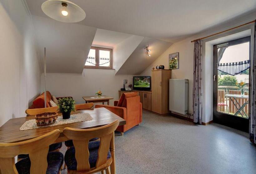 バルコニー付き1ベッドルームアパートメント, Erlebnishof Reiner   Urlaub Auf Dem Bauernhof