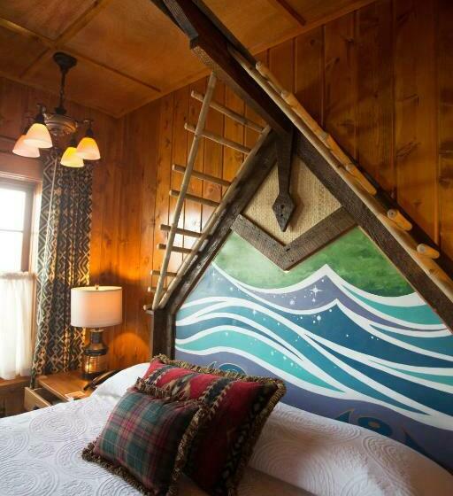 غرفة قياسية سرير كينج, Mcmenamins Kalama Harbor Lodge