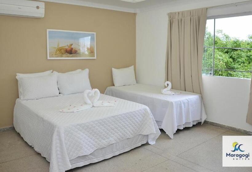 اتاق استاندارد سه نفره, Maragogi Suítes