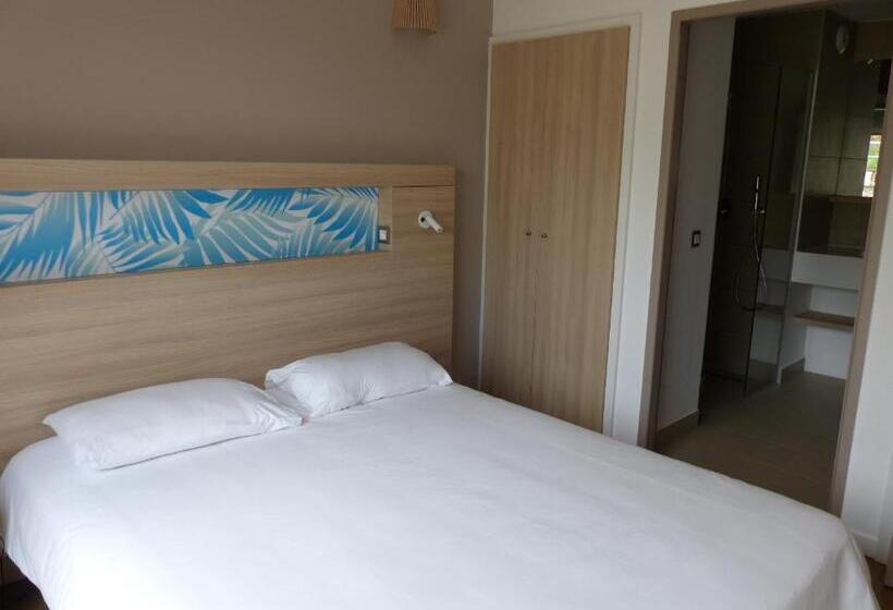 带1个卧室带花园景观的公寓, Le Pacifik Kone