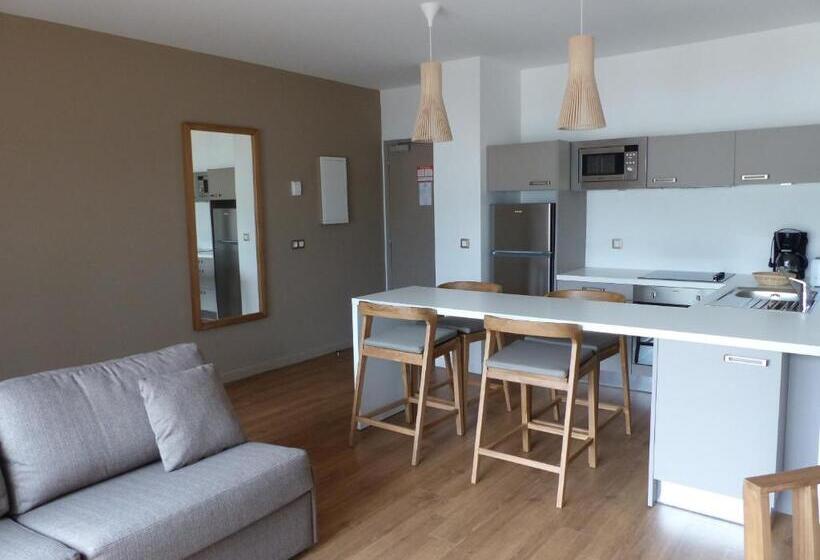 带1个卧室带花园景观的公寓, Le Pacifik Kone