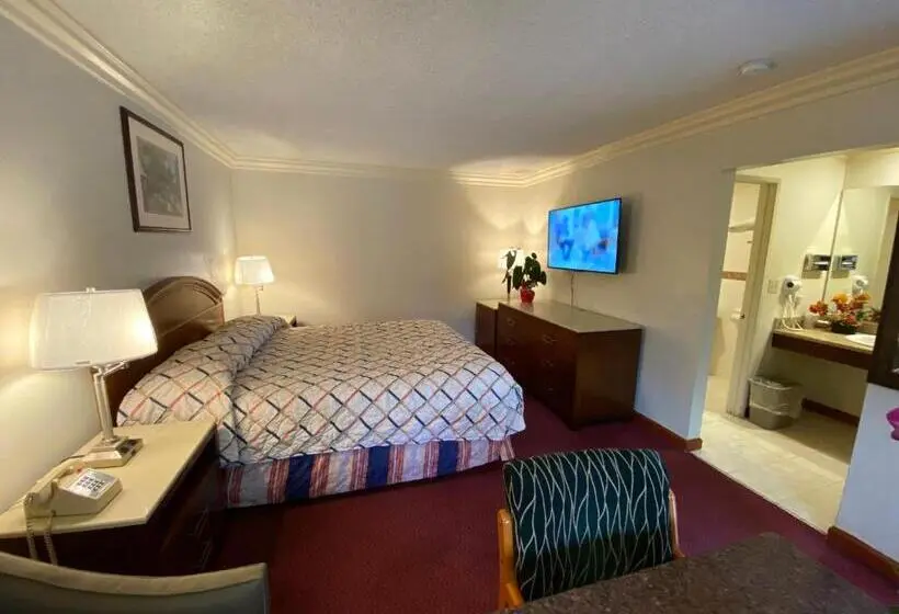 キングサイズベッドのデラックスルーム, Best Inn Rosemead