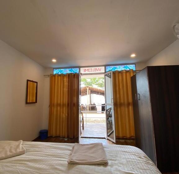 带海景的豪华间, Omkar Beach Bungalow