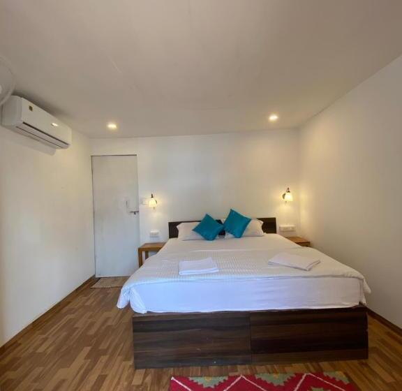 带海景的豪华间, Omkar Beach Bungalow